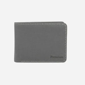 Durable Minimalist Canvas Bifold Wallet